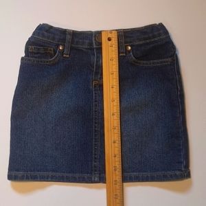 Children's Place Girls Denim Skirt